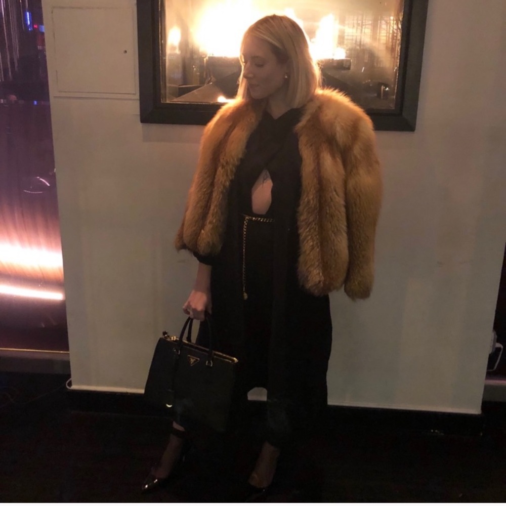 Fur coat